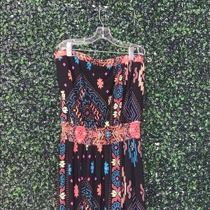 New York & Co Strapless Jumpsuit